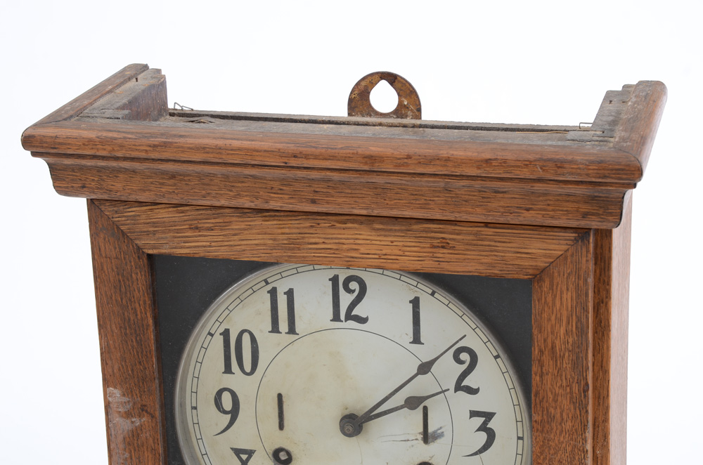 Early 20th Century International Time Recording Company Punch Clock