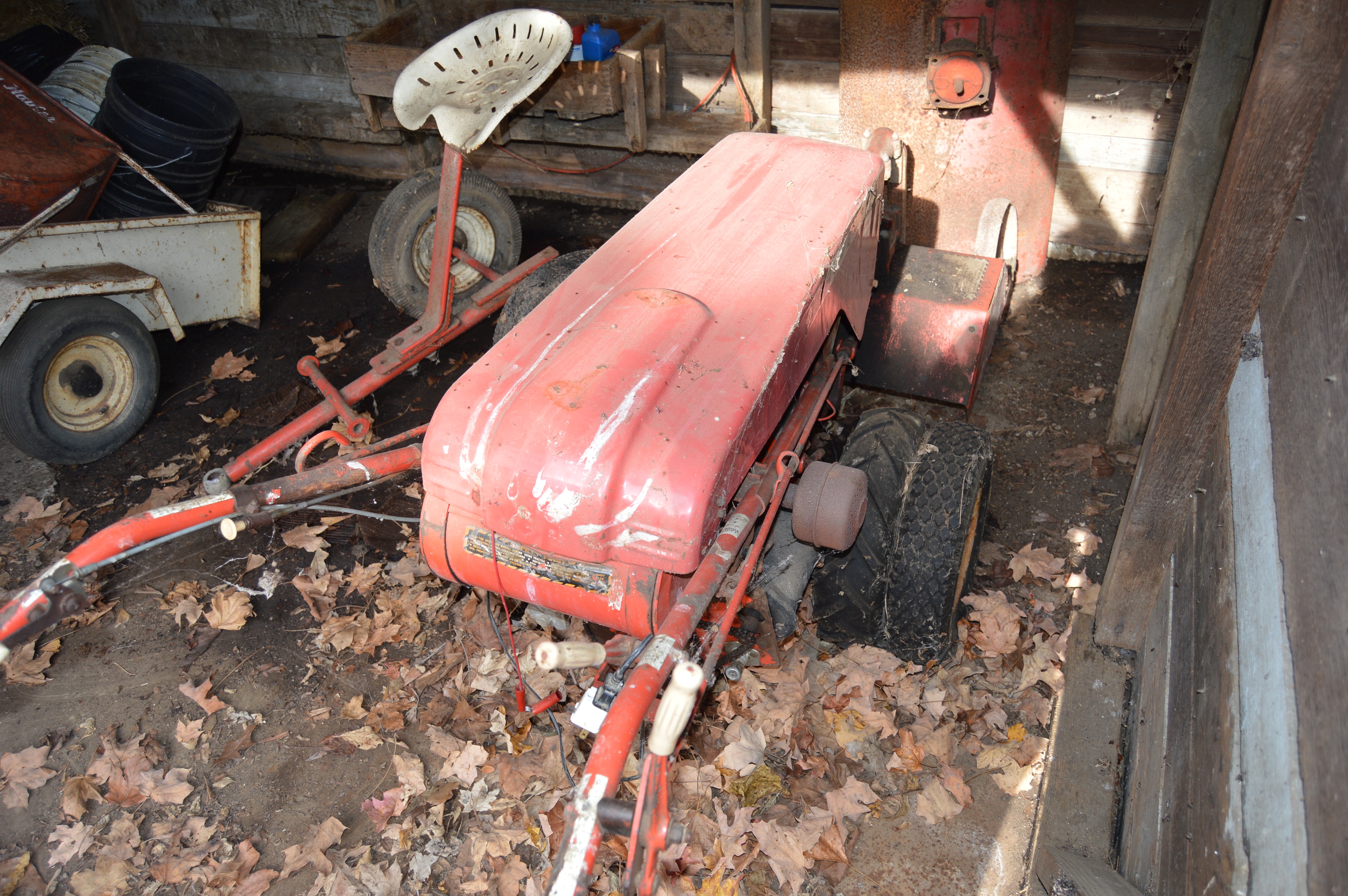 Vintage Gravely Super Convertible Walk-Behind Tractor
