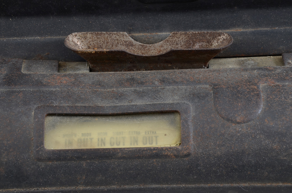 Early 20th Century International Time Recording Company Punch Clock