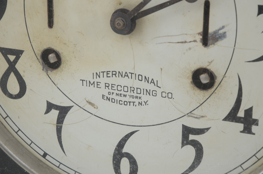 Early 20th Century International Time Recording Company Punch Clock EBTH
