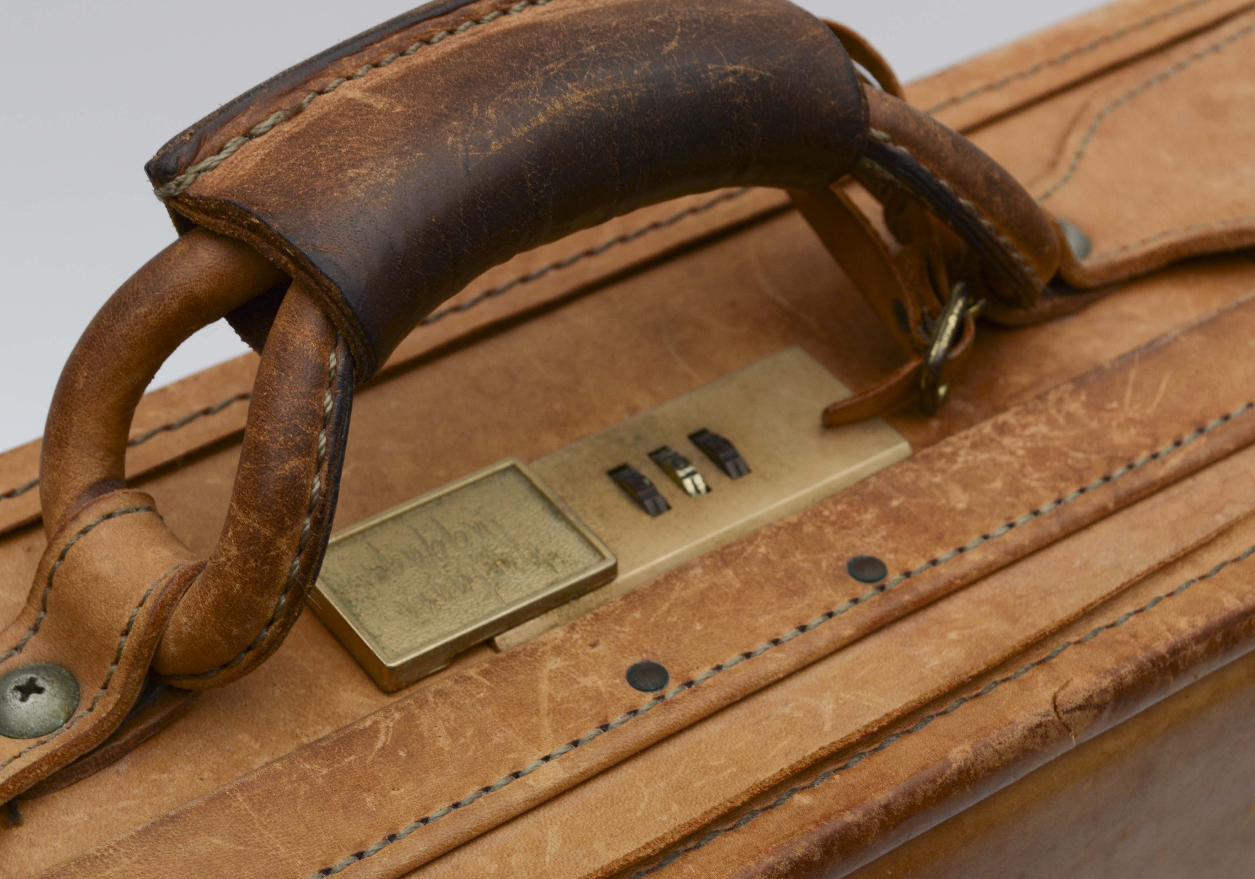 Hartman Luggage Brown Leather Briefcase