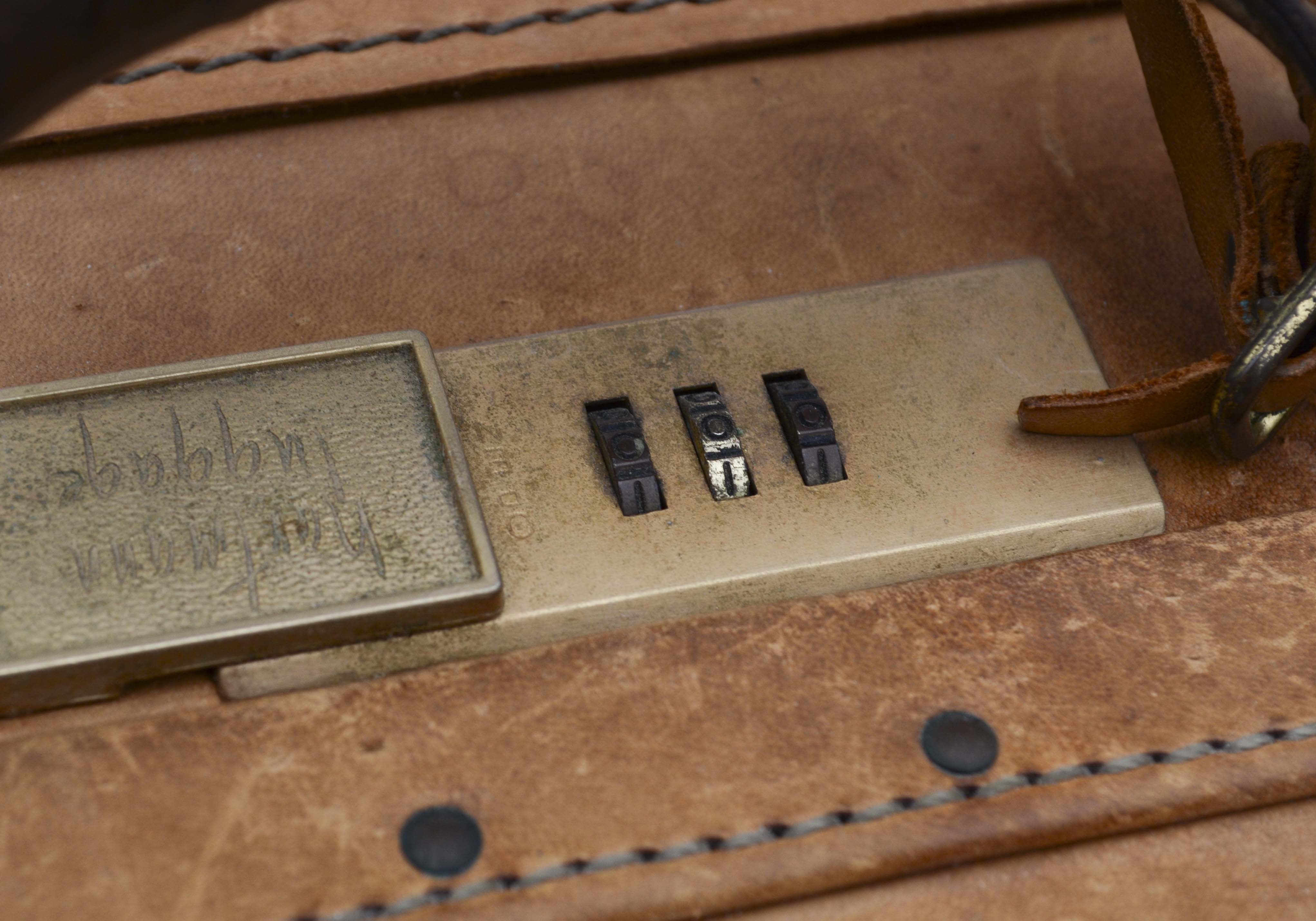 Hartman Luggage Brown Leather Briefcase