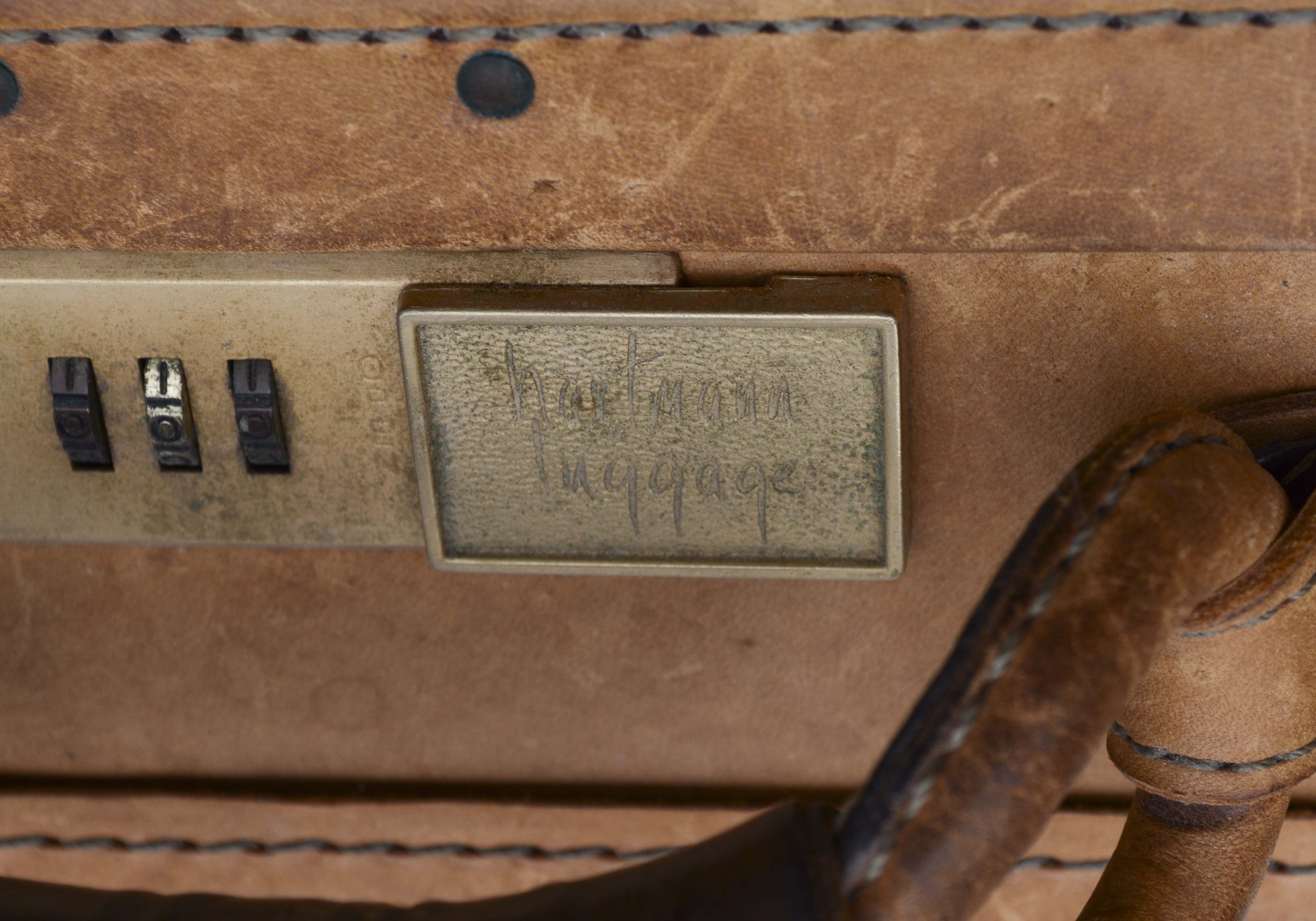 Hartman Luggage Brown Leather Briefcase