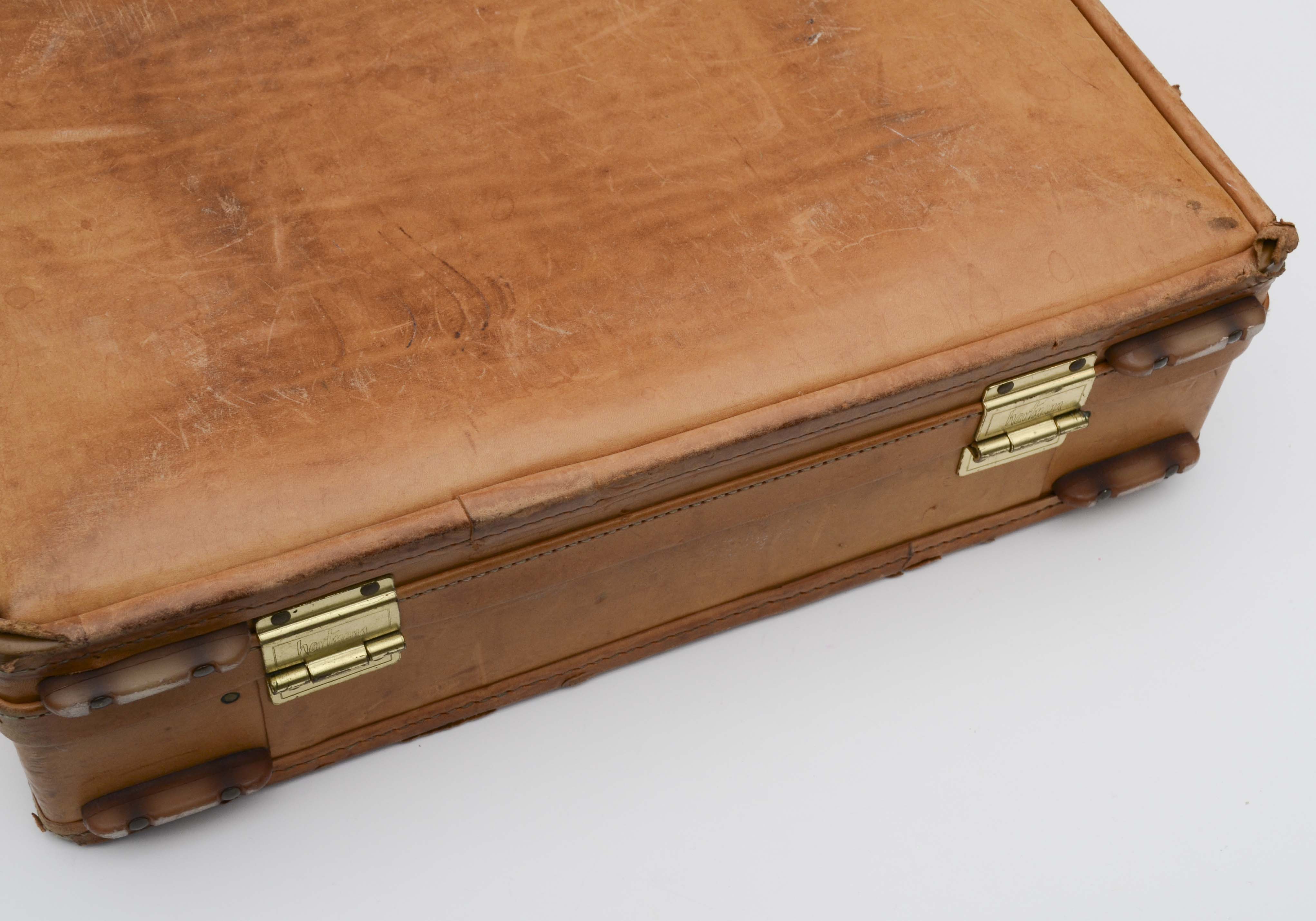 Hartman Luggage Brown Leather Briefcase