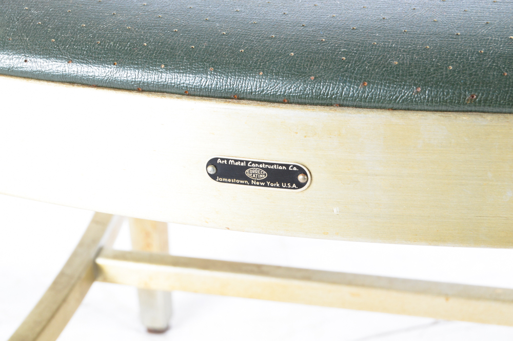 Vintage Metal Office Chair