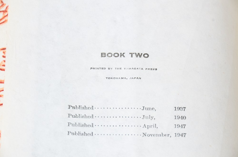 Two Volume Vintage Edition of "We Japanese"