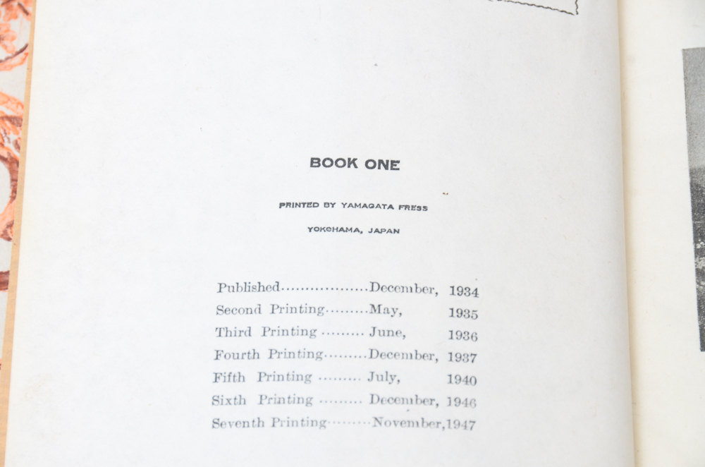 Two Volume Vintage Edition of "We Japanese"