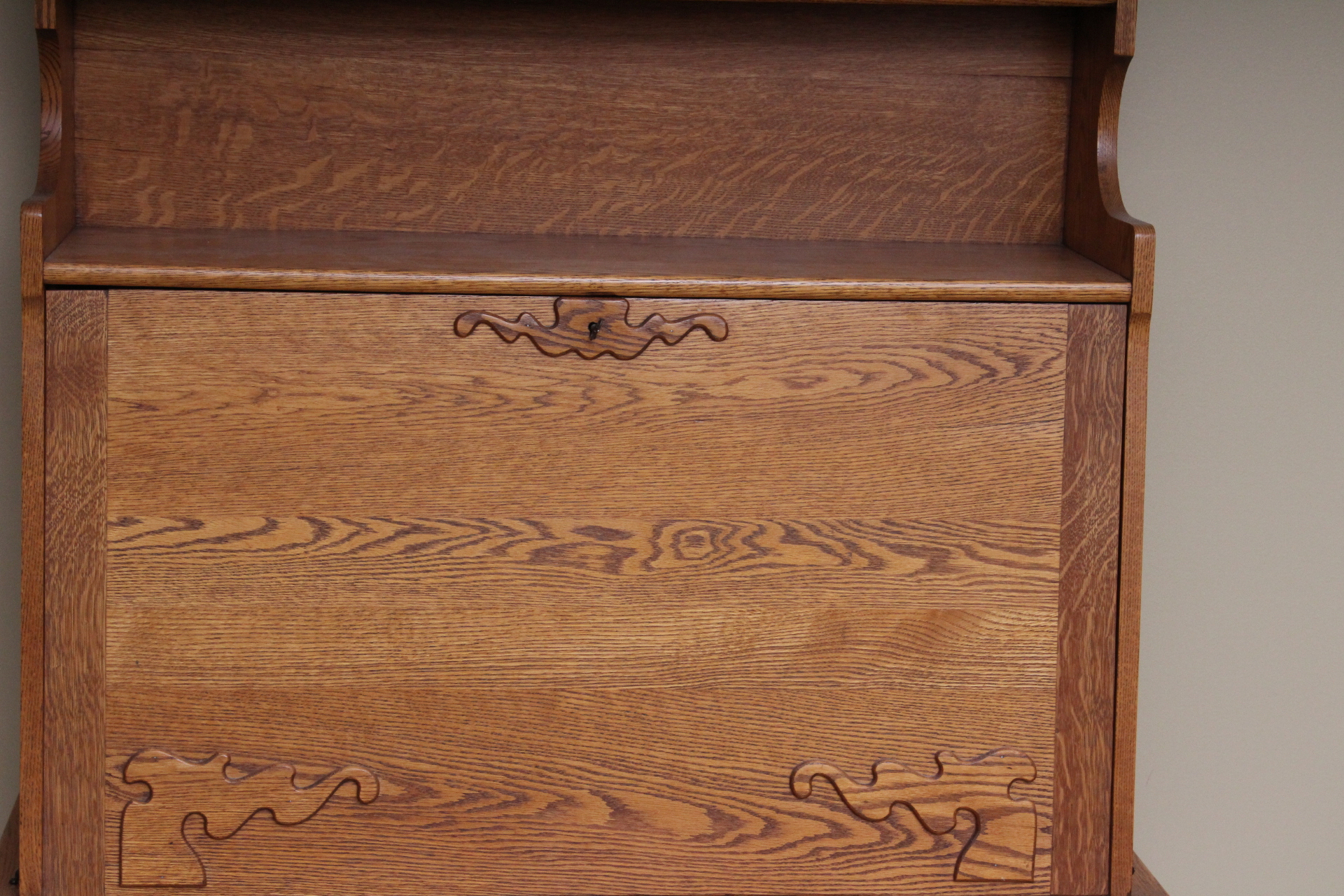 Antique Oak Secretary