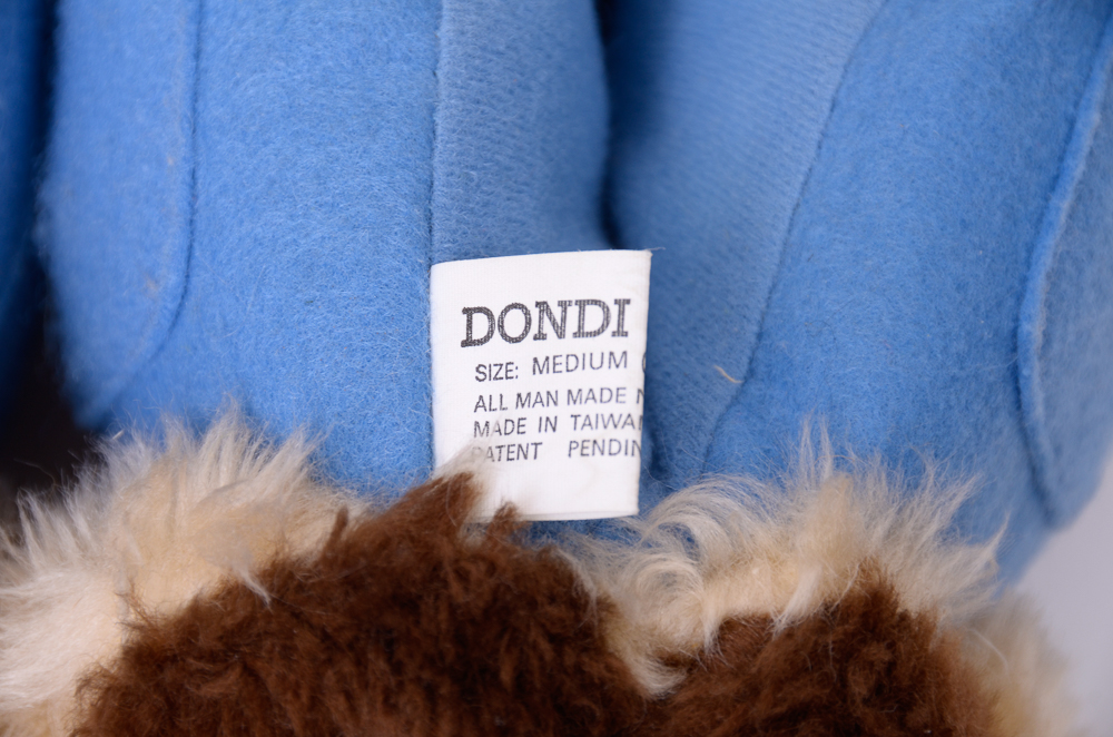 Pair of Dondi Paddington Bear Slippers