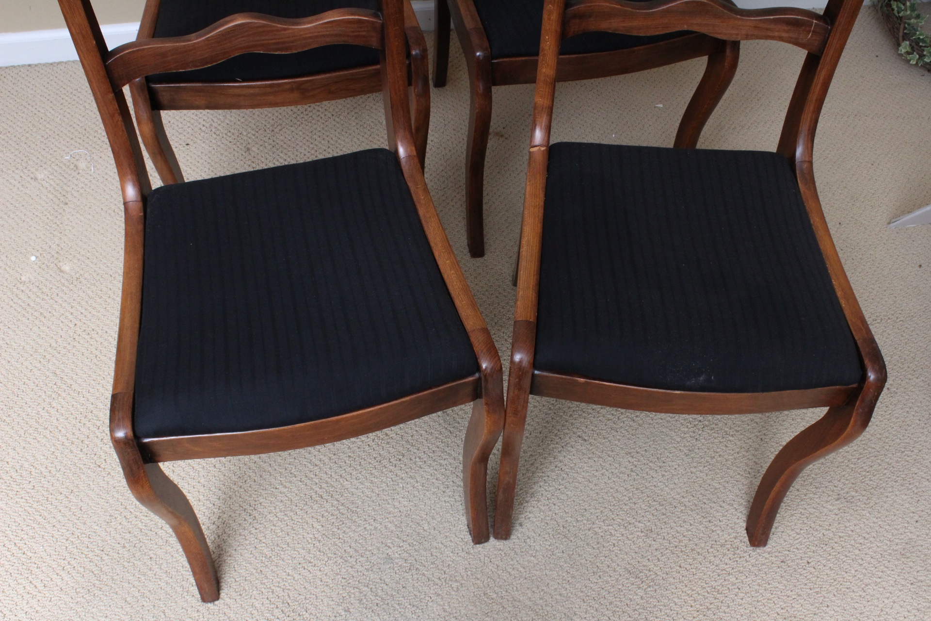 Antique Colonial Revival Dining Room Chairs