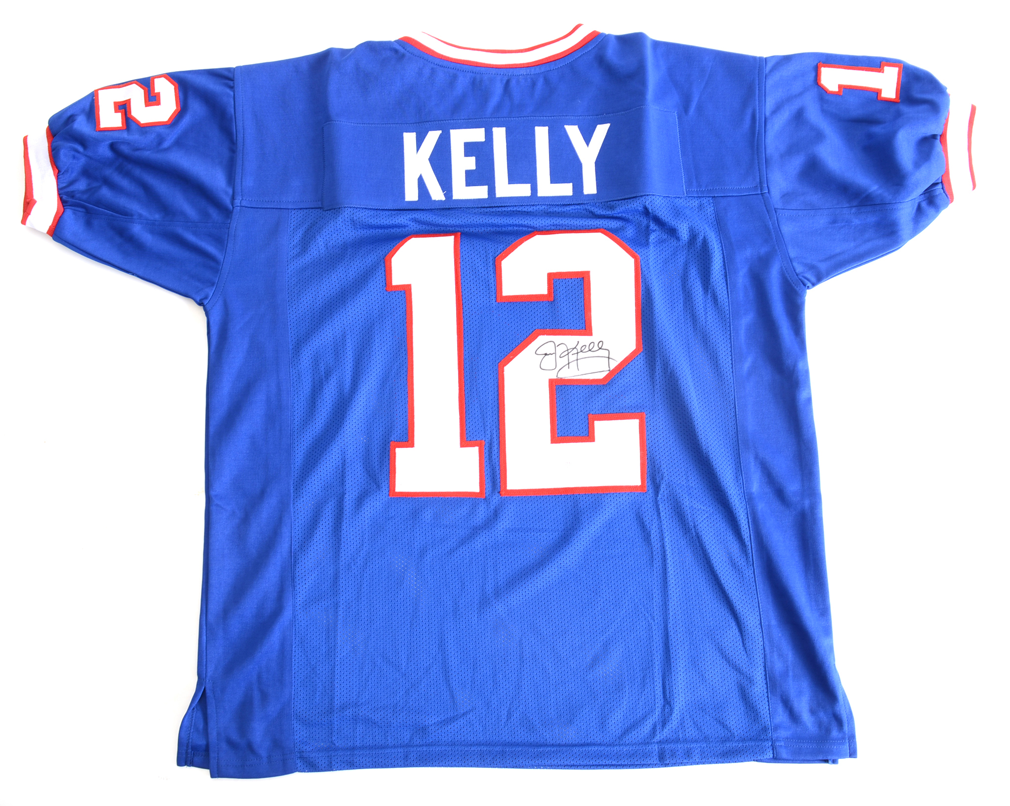 (HOF) Jim Kelly Signed Bills NFL Football Jersey COA