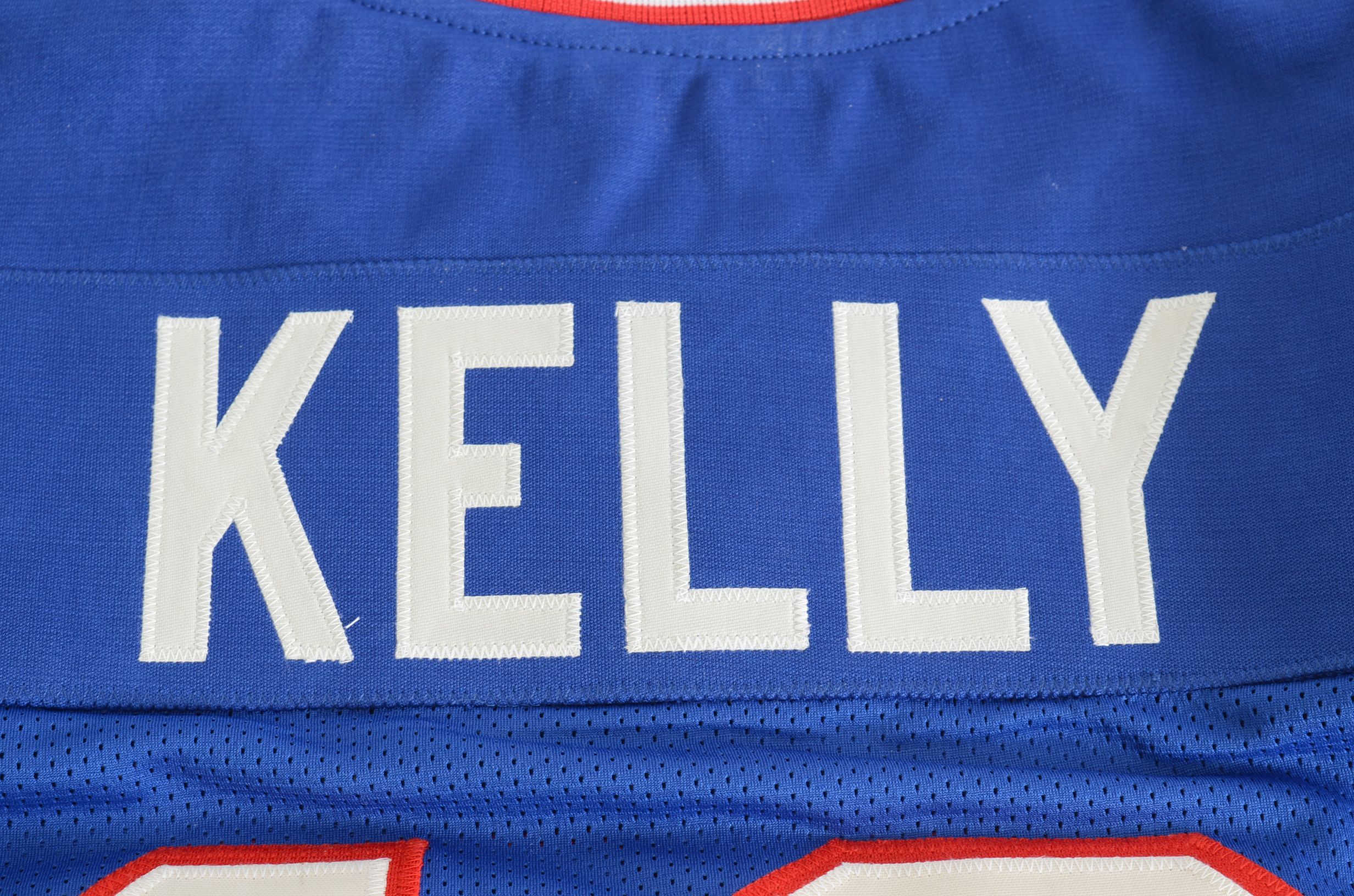 (HOF) Jim Kelly Signed Bills NFL Football Jersey COA