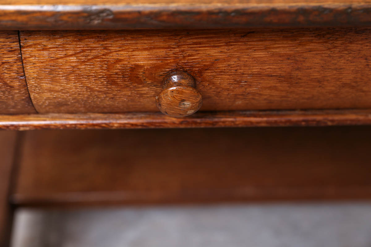 Vintage Lion Foot Oak Table