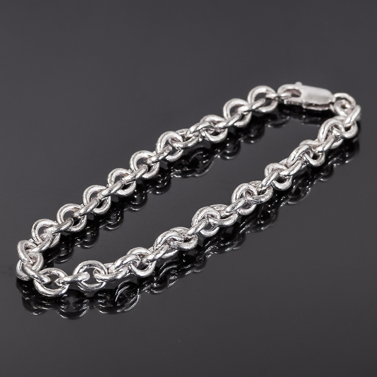 Sterling Silver Link Chain Bracelet
