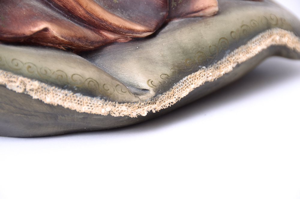 Antonio Borsato Porcelain Figurine of Mother And Child