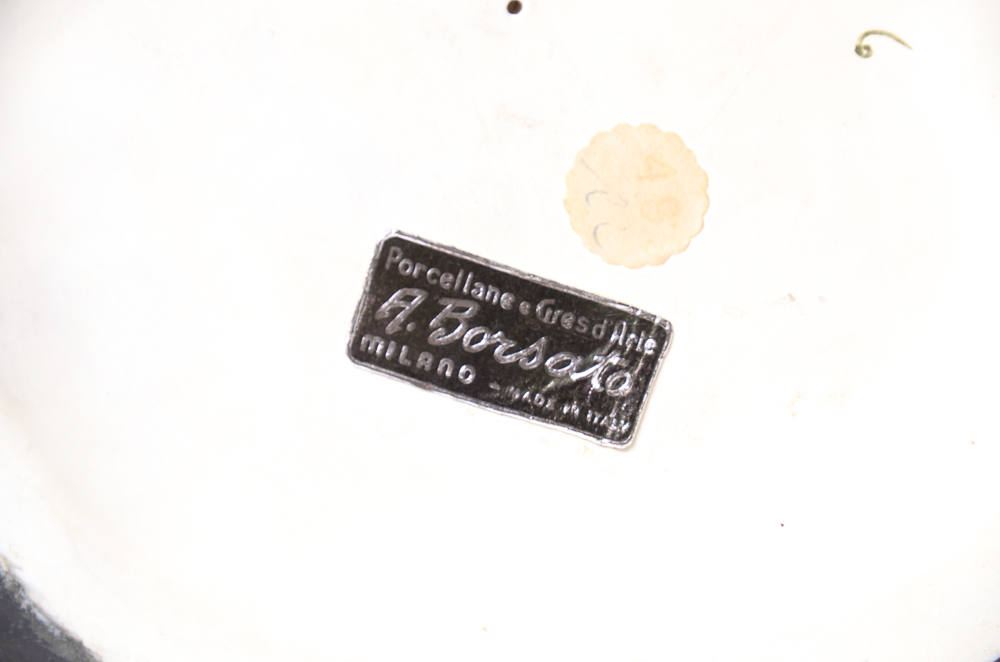 Antonio Borsato Porcelain Figurine of Mother And Child