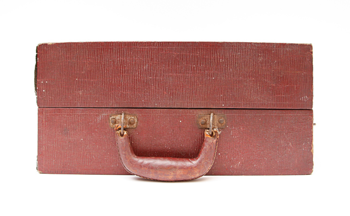 Antique Portable Victrola No. 2 Phonograph Record Player