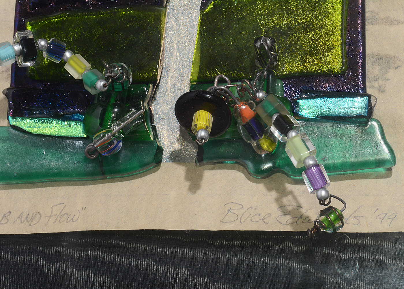 Blice Edwards Glass Composition "Ebb and Flow"