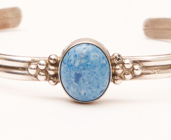 Pair of Sterling Silver Cuff Bracelets