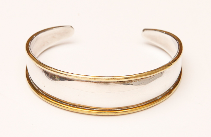 Pair of Sterling Silver Cuff Bracelets