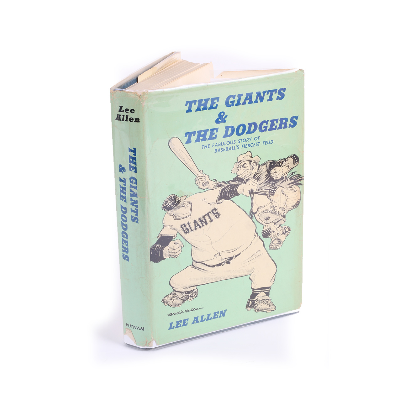Signed "The Giants & The Dodgers" Book