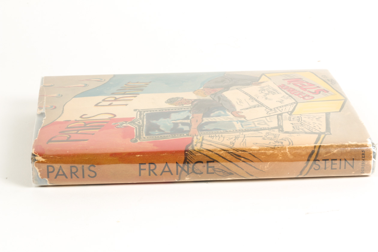 1940 First American Edition of "Paris France" by Gertrude Stein