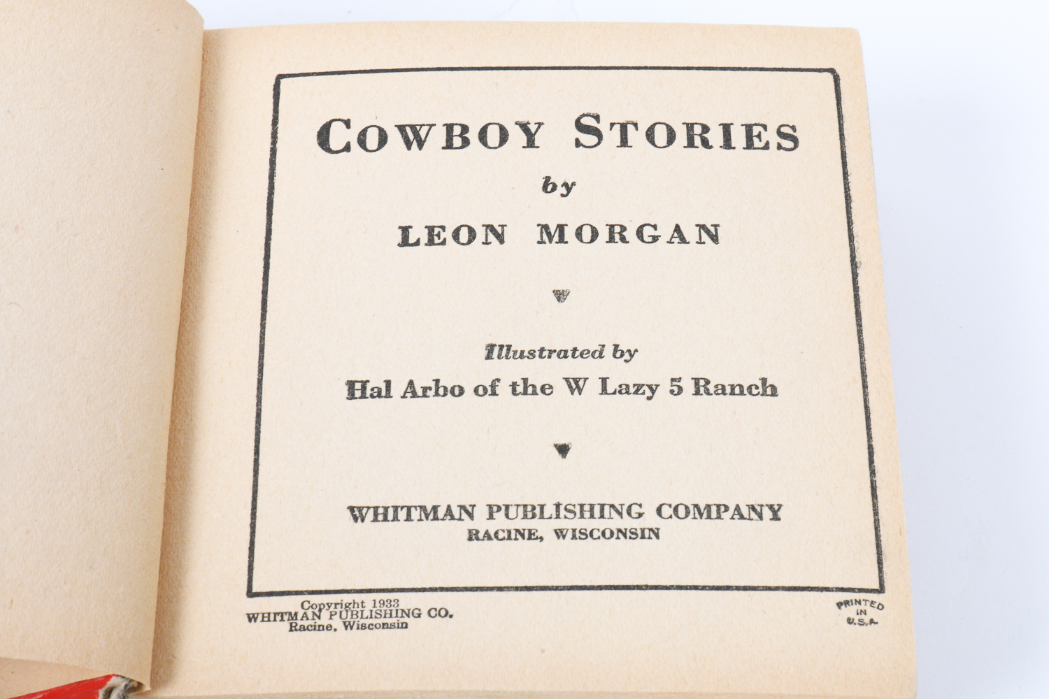Cowboy-Themed Collection of "Big Little Books"
