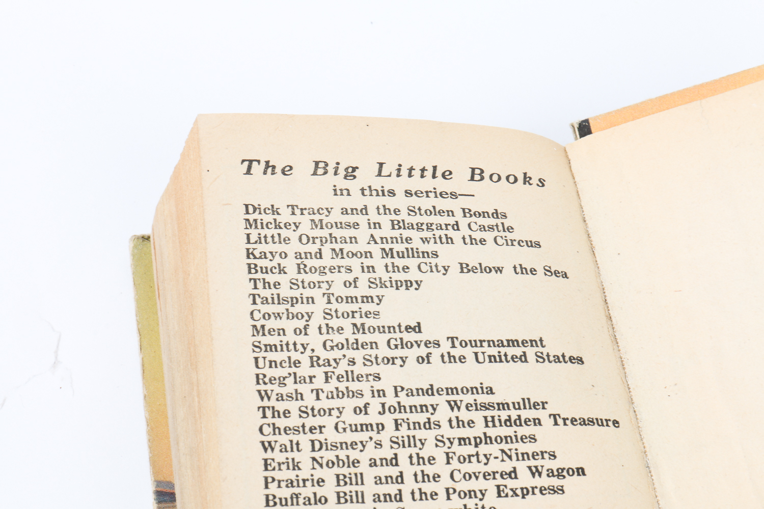 Cowboy-Themed Collection of "Big Little Books"
