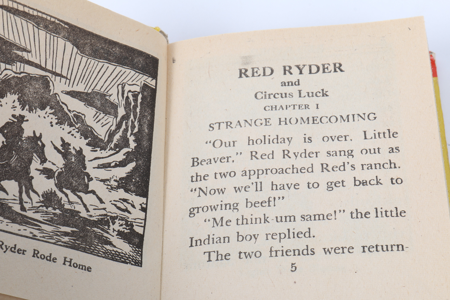 "Red Ryder" Big Little Books