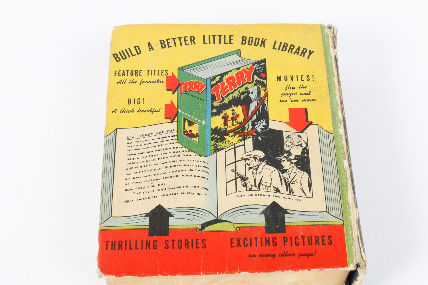 "Big Little Books" WWII Flip Books