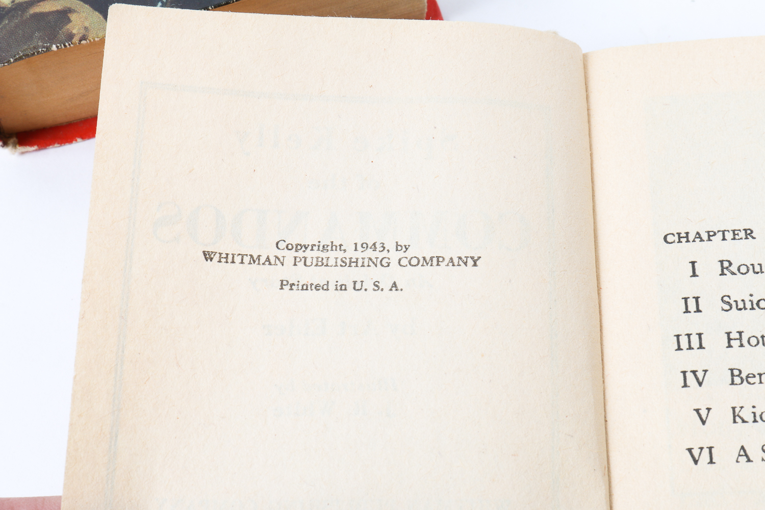 "Big Little Books" WWII Flip Books