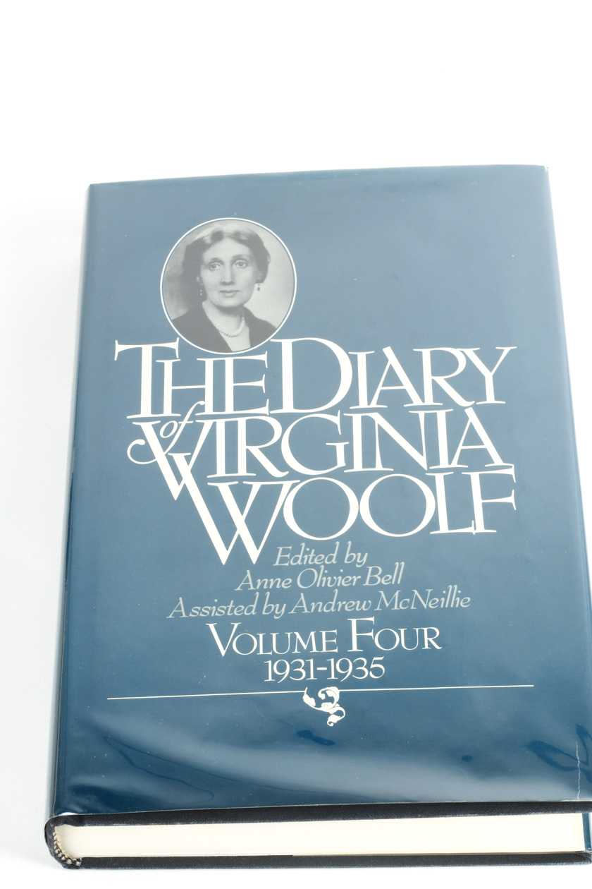 "The Diary of Virginia Woolf" First American Edition in Four Volumes