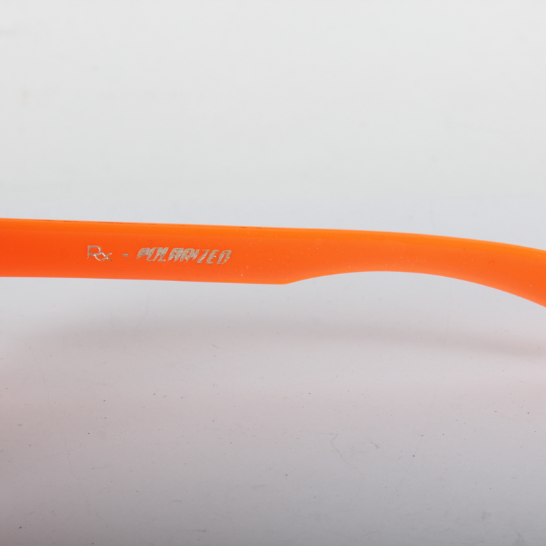 1960s Jackie O Style Orange Sunglasses