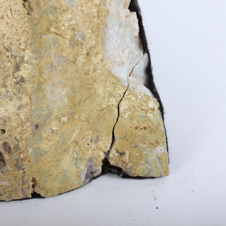 Pair of Geode Agate Bookends