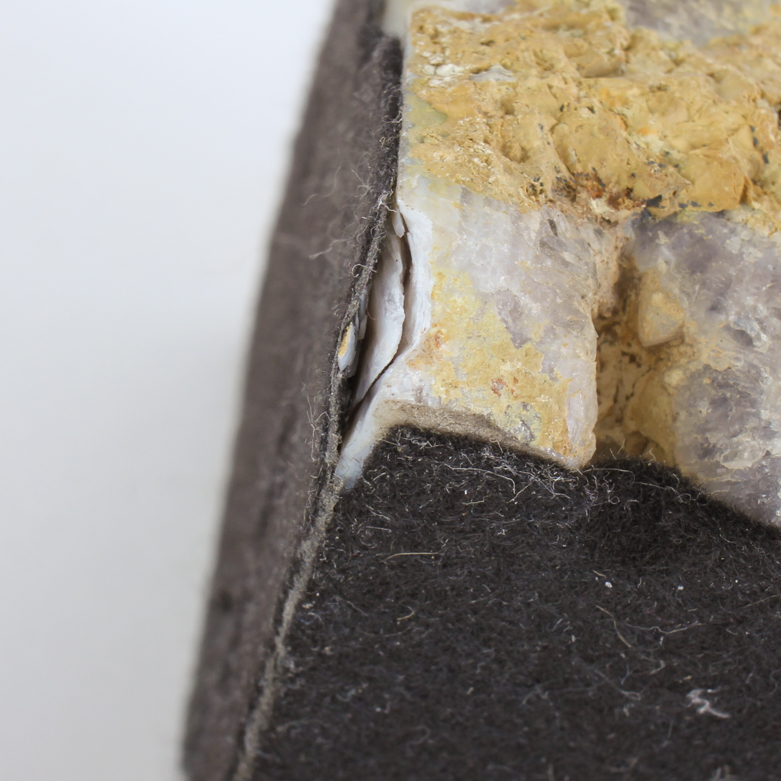 Pair of Geode Agate Bookends