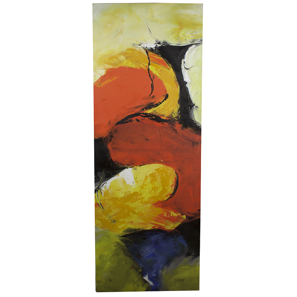 Signed Limited Edition Rubin Crespi Mixed Media Print