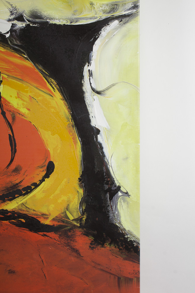 Signed Limited Edition Rubin Crespi Mixed Media Print