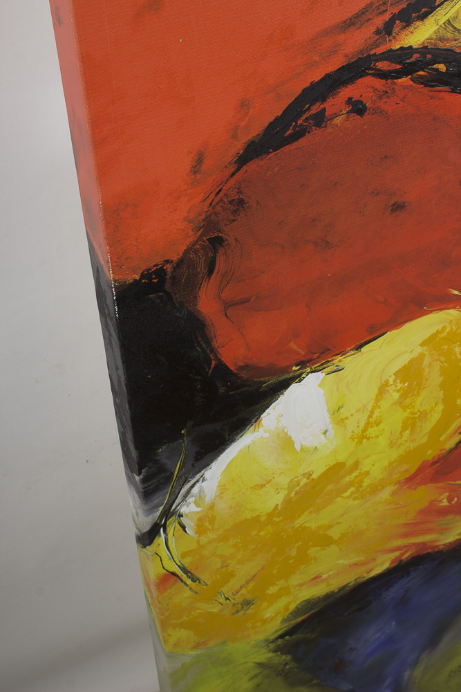 Signed Limited Edition Rubin Crespi Mixed Media Print