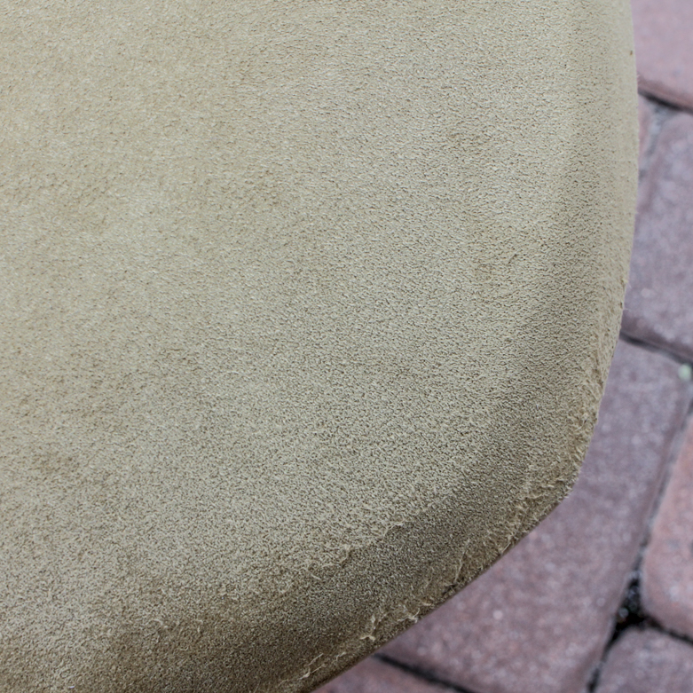 Vintage Chromed Metal High Backed Chair