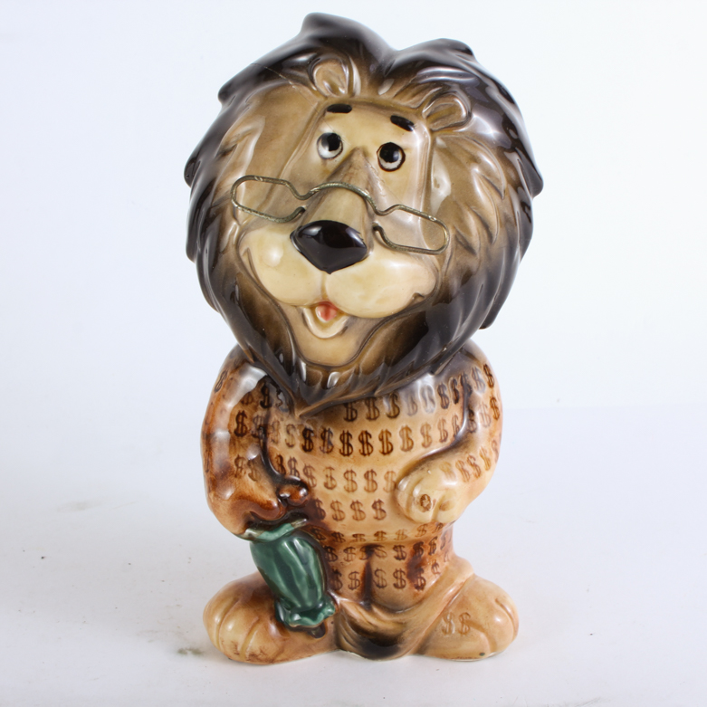 Pair of Vintage Ceramic Coin Banks