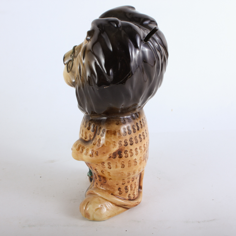 Pair of Vintage Ceramic Coin Banks