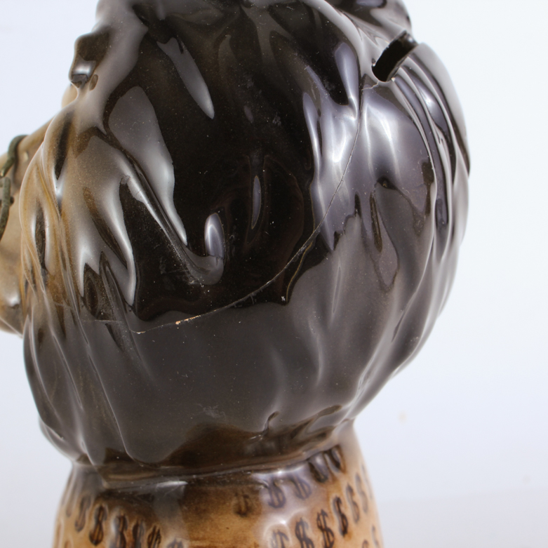 Pair of Vintage Ceramic Coin Banks