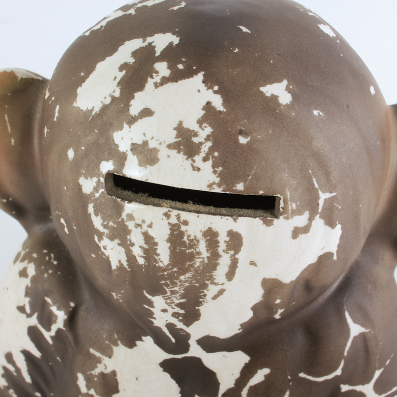 Pair of Vintage Ceramic Coin Banks