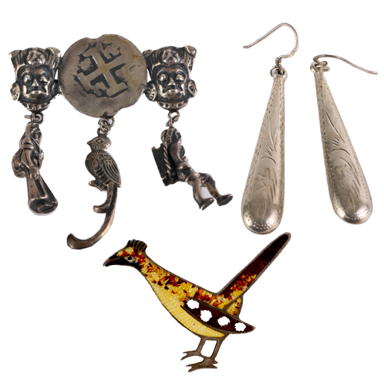 Collection of Vintage Sterling Silver Jewelry