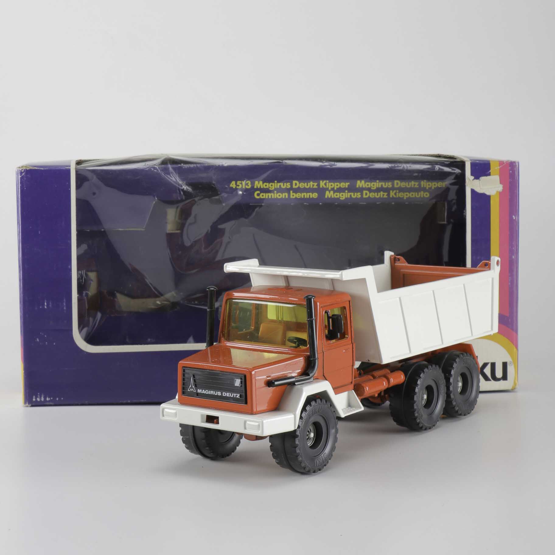 Siku Magirus Deutz Kipper Toy Truck