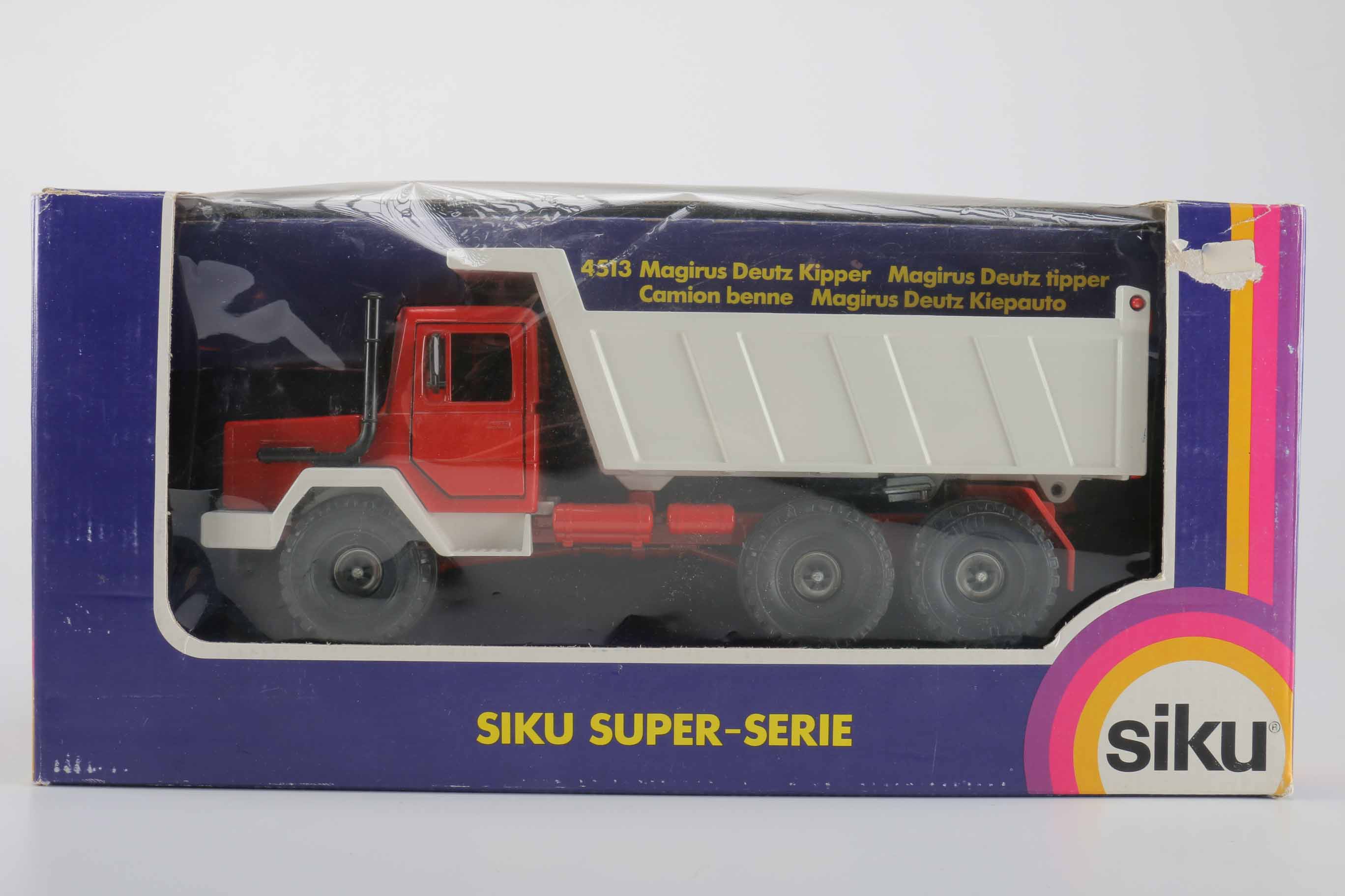 Siku Magirus Deutz Kipper Toy Truck