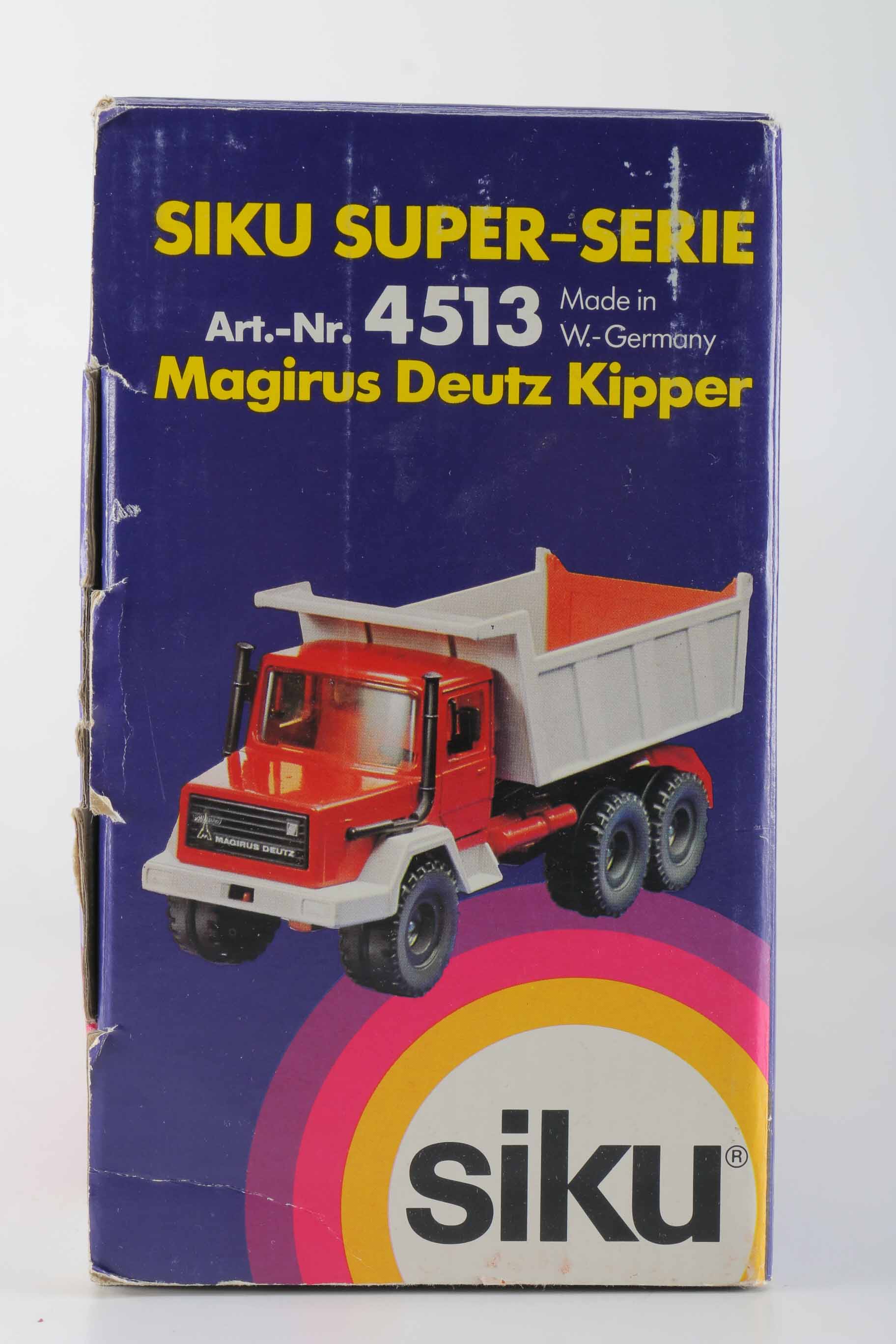 Siku Magirus Deutz Kipper Toy Truck