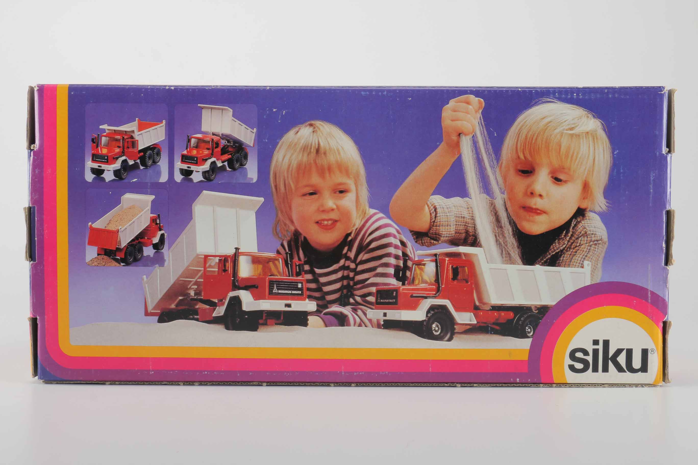 Siku Magirus Deutz Kipper Toy Truck