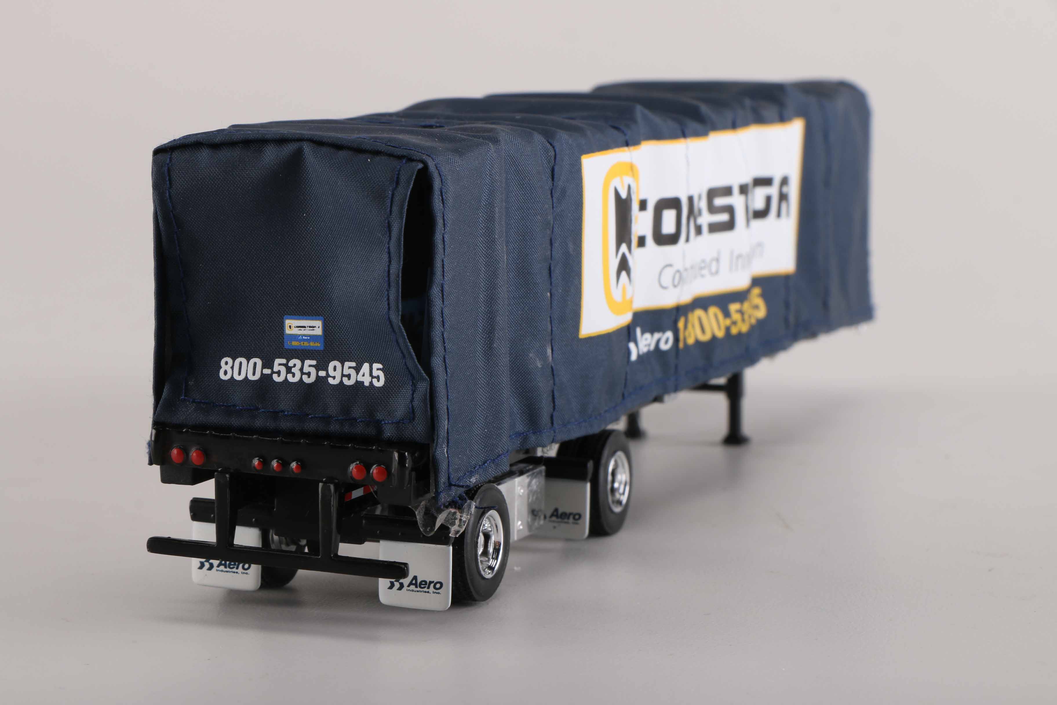 Freightliner Die-Cast Semi Truck with Conestoga 2 Trailer