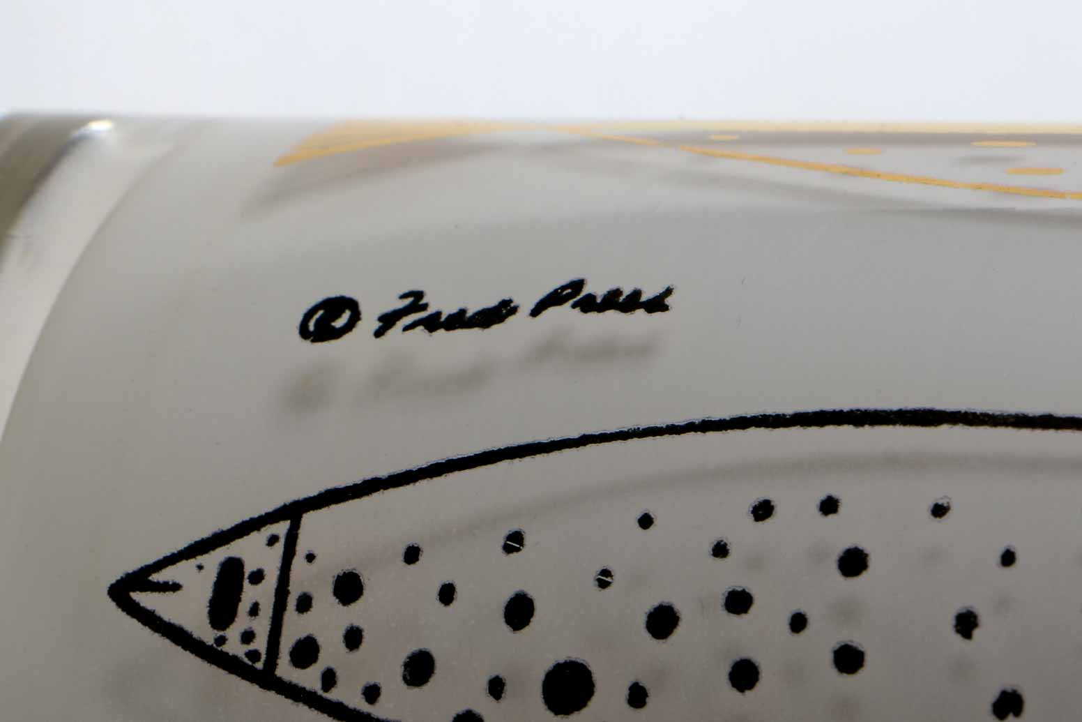 Mid-Century Fred Press Highball Glasses